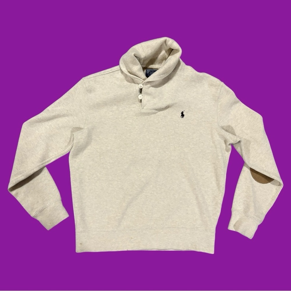Polo Ralph Lauren Shawl Collar Sweatshirt - Picture 3 of 5